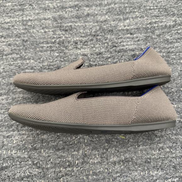 Rothys The Loafer Women 6.5 Mocha Brown Rounded Toe Slip On Flat Shoes Washable - Picture 11 of 12